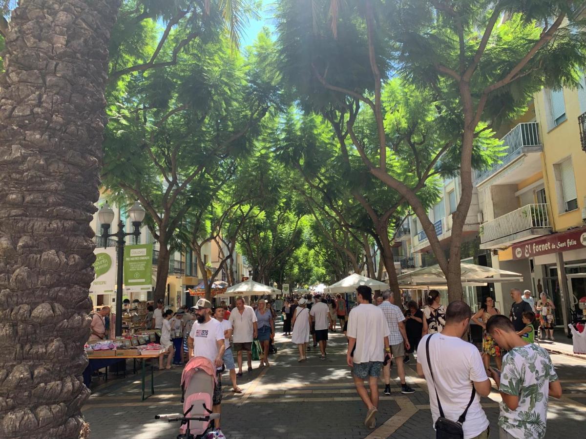 Notaria-Apartamento Y Estudio En Casco Antiguo, Al Lado De Playa, Rambla Y Monasterio, Con Acceso A Terraza Ajardinada Sant Feliu de Guíxols Buitenkant foto